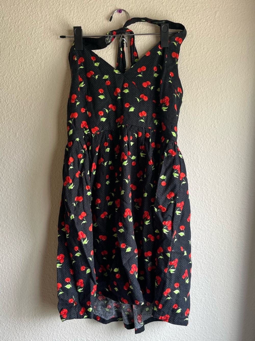 Urban Outfitters Cherry Halter Sundress size M